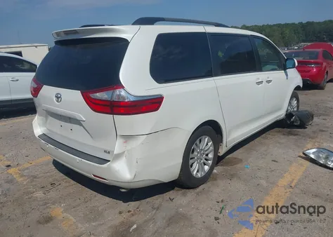 2016 Toyota Sienna Xle Premium 8 Passenger из США, поврежденный, VIN 5TDYK3DCXGS733280